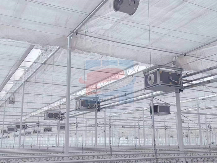 吊頂式射流機組安裝現(xiàn)場